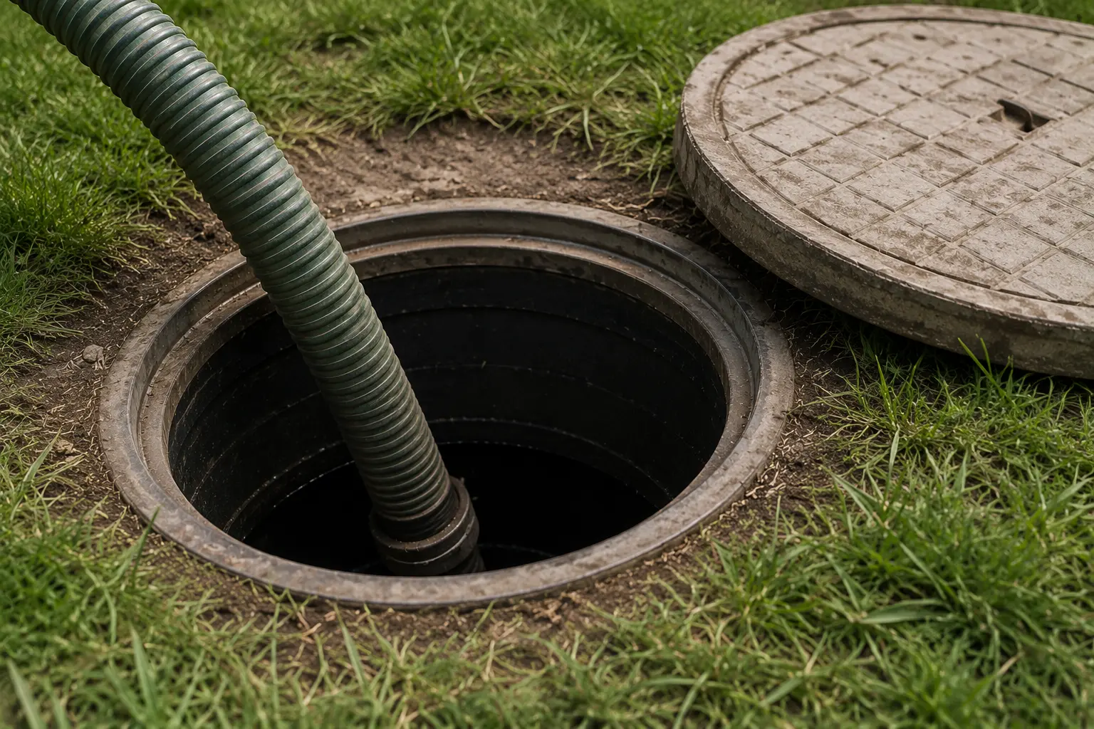 Signs a septic system needs service at a rural Ingersoll home